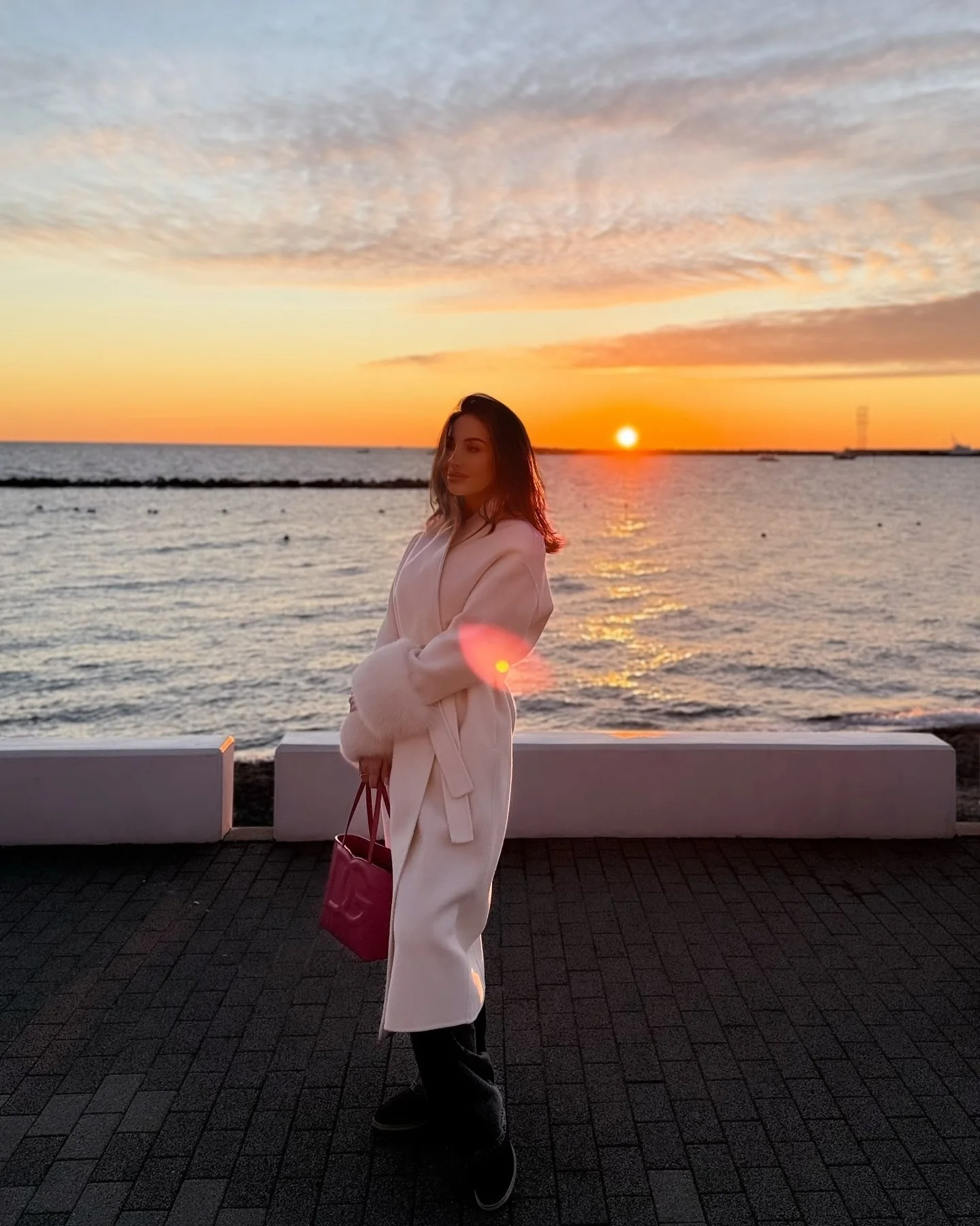 Fur-Trimmed Luxe Winter Coat