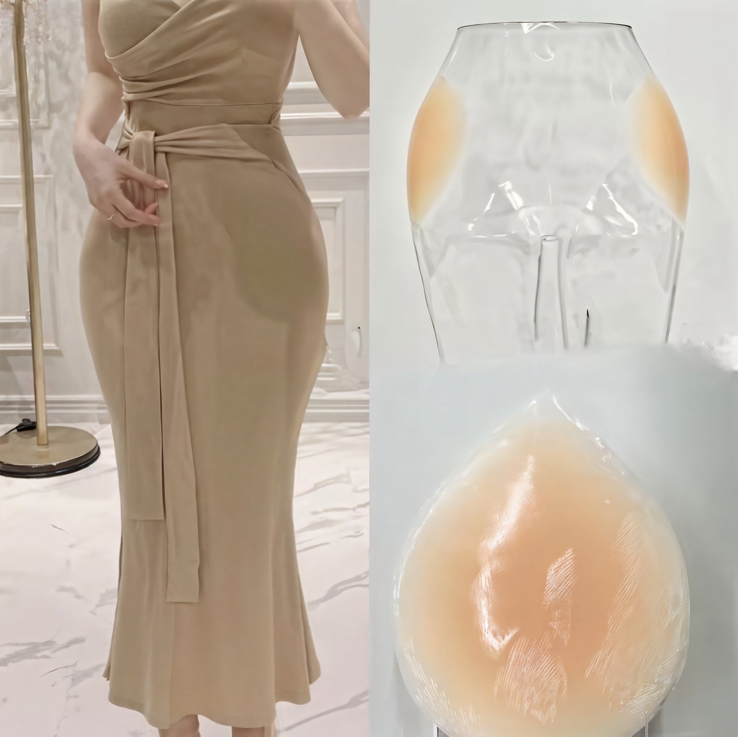 Sticky Silicone Hip Pads