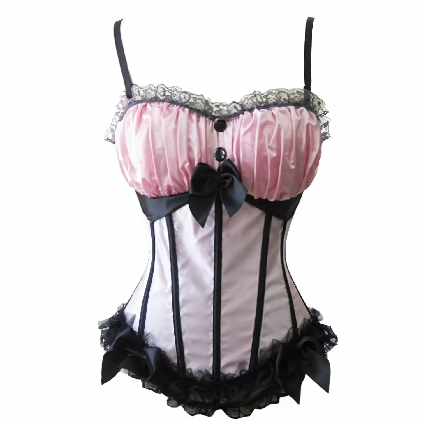 Sweet Black Striped Corset