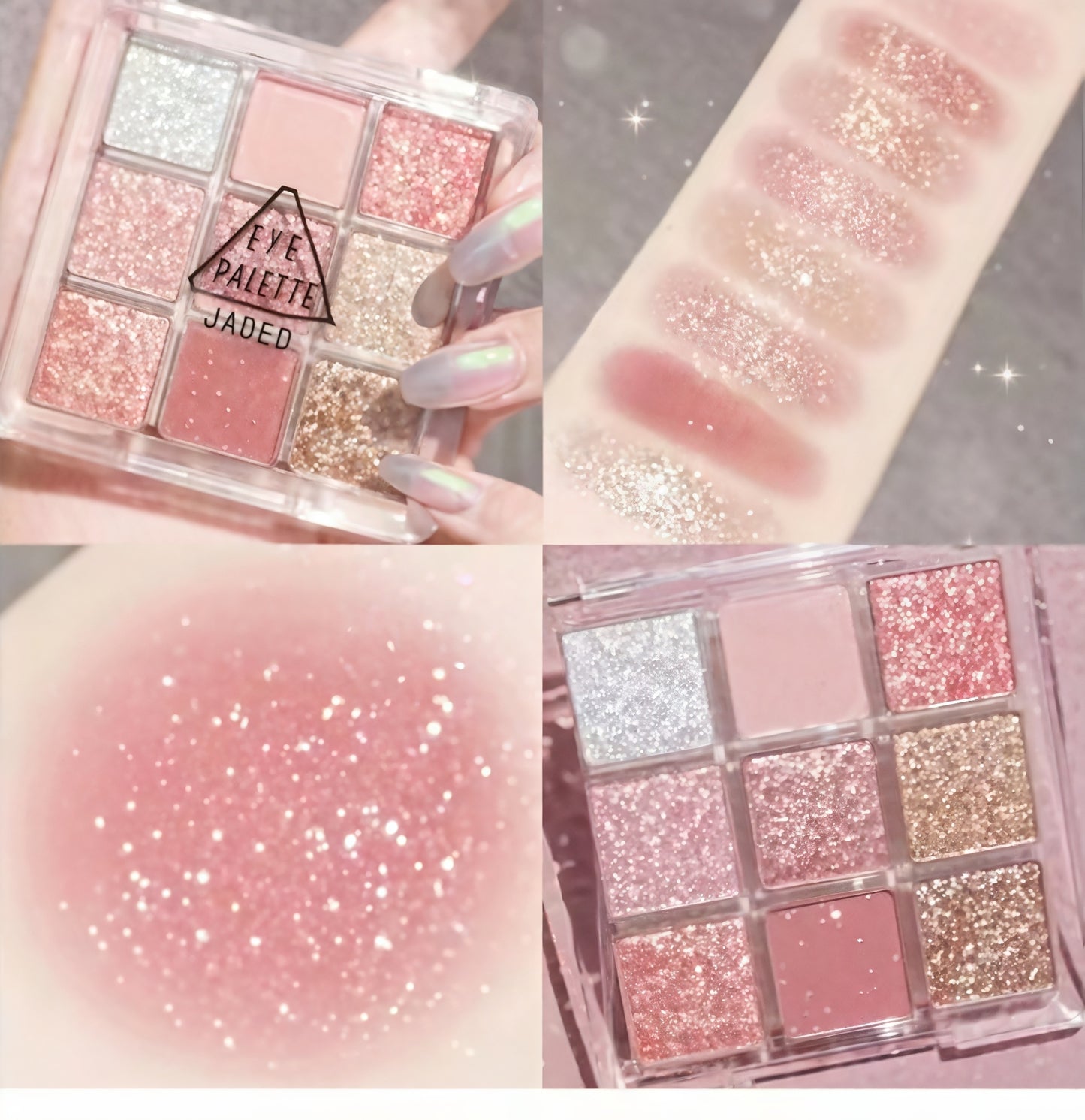 Jaded Warm Glow Nine-Shade Palette