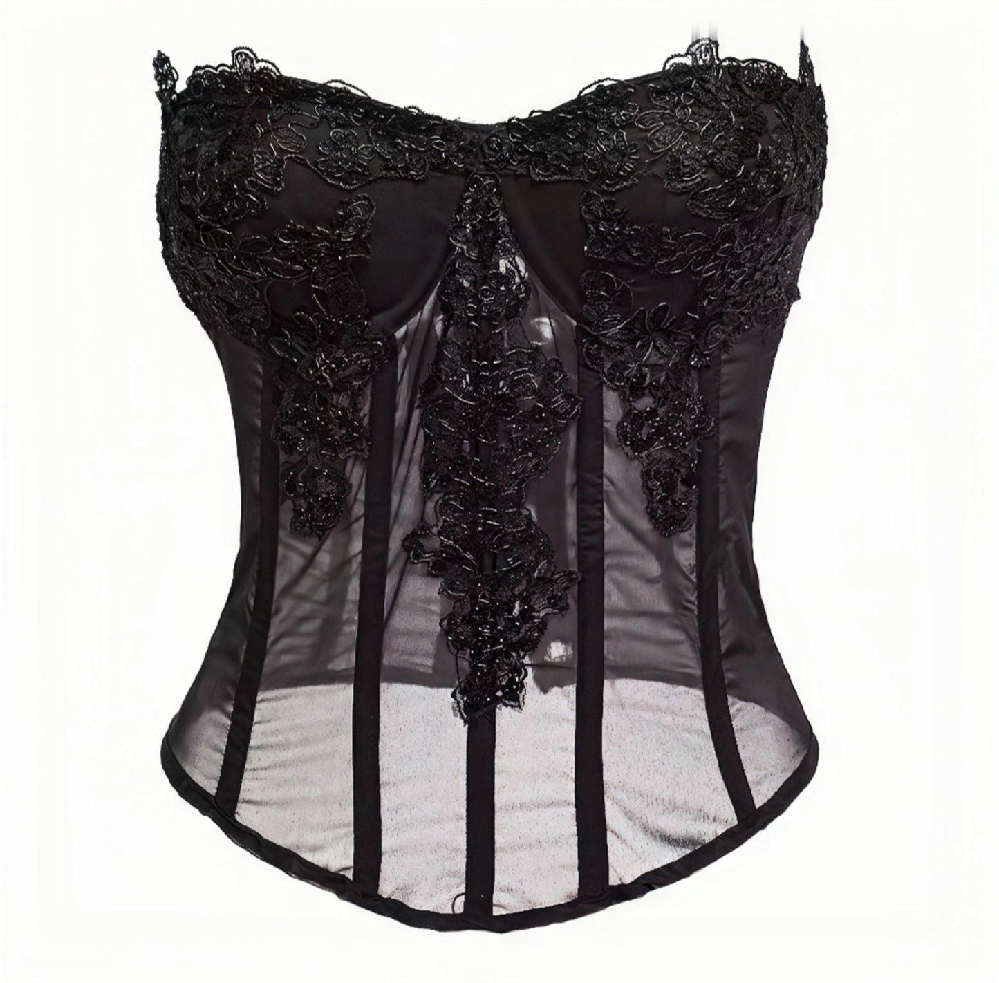 Belle Noire Corseted Top