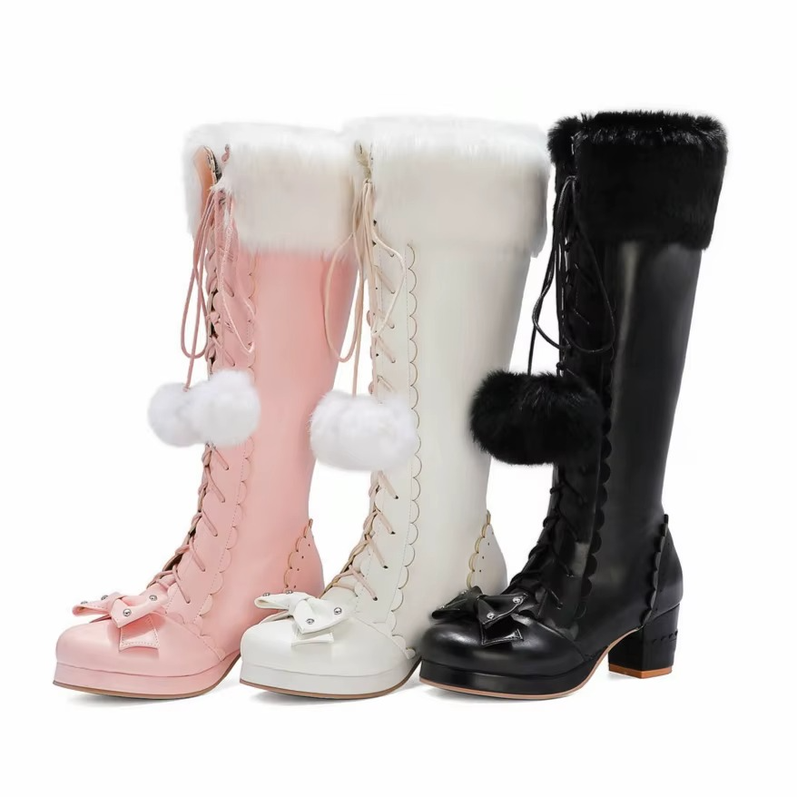 Lolita Heeled Winter Boots