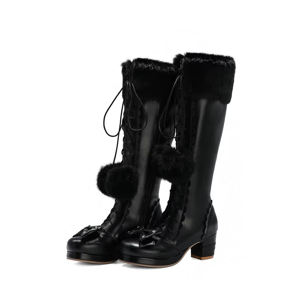 Lolita Heeled Winter Boots