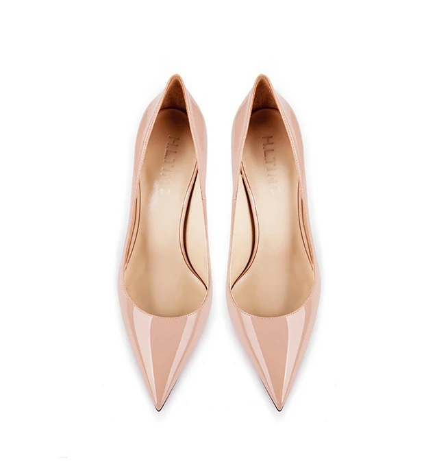 Elegant Stiletto Pumps – Glossy Finish 12cm Heel