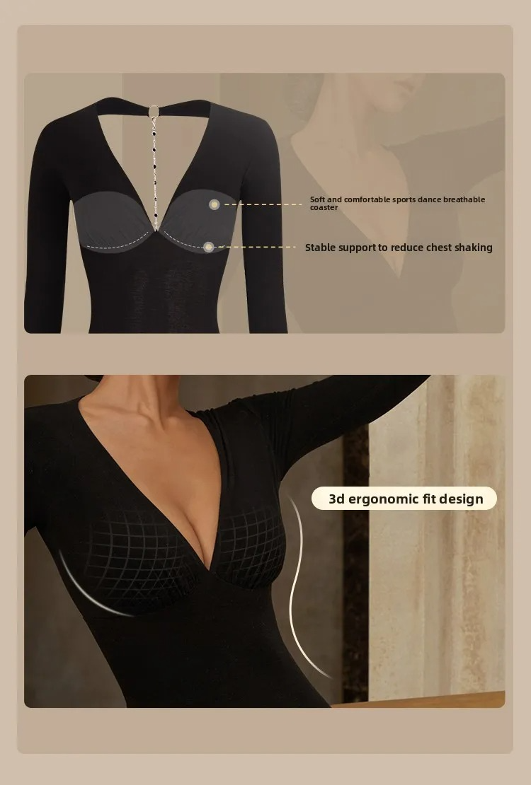 Open-Back Tie Detail Contour Bodysuit