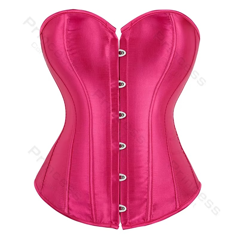Coquette Satin Lace-Up Corset
