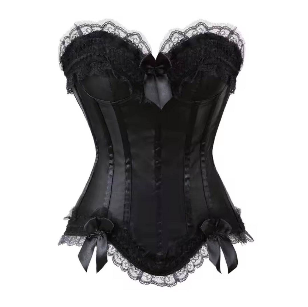 Midnight Strapless Corset