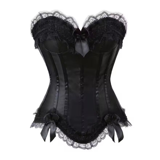 Midnight Strapless Corset