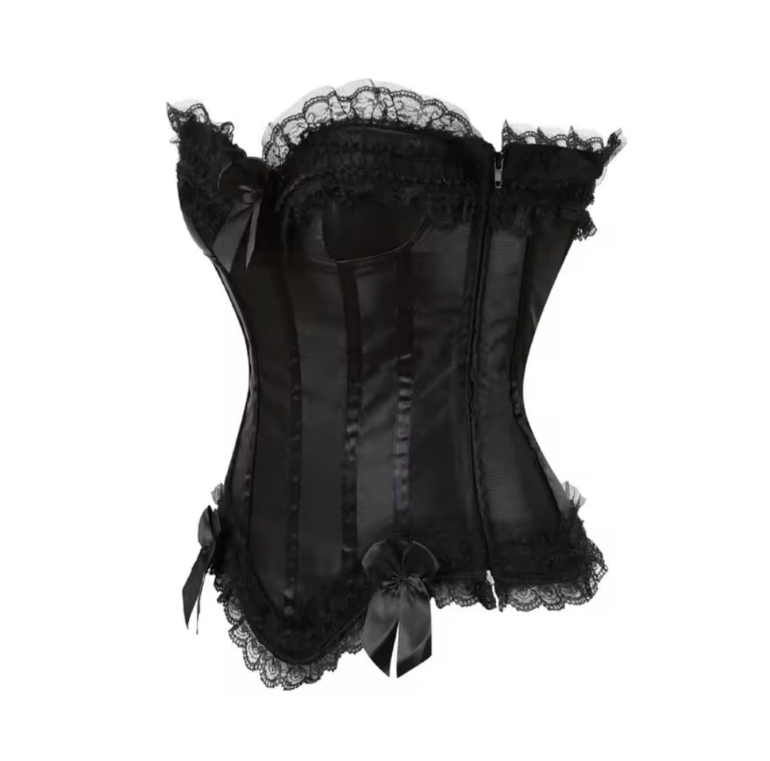 Midnight Strapless Corset
