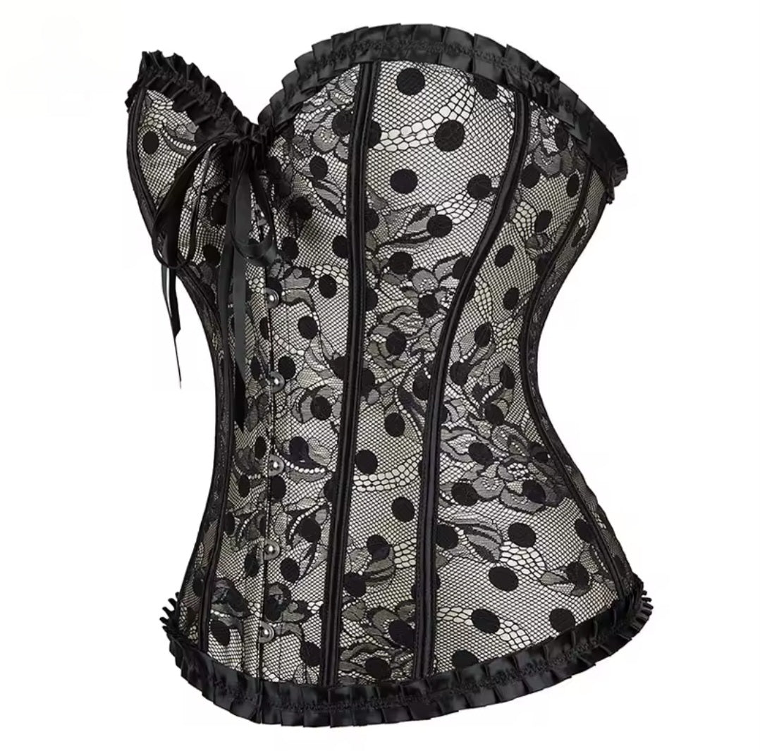 Ribbon Floral Corset