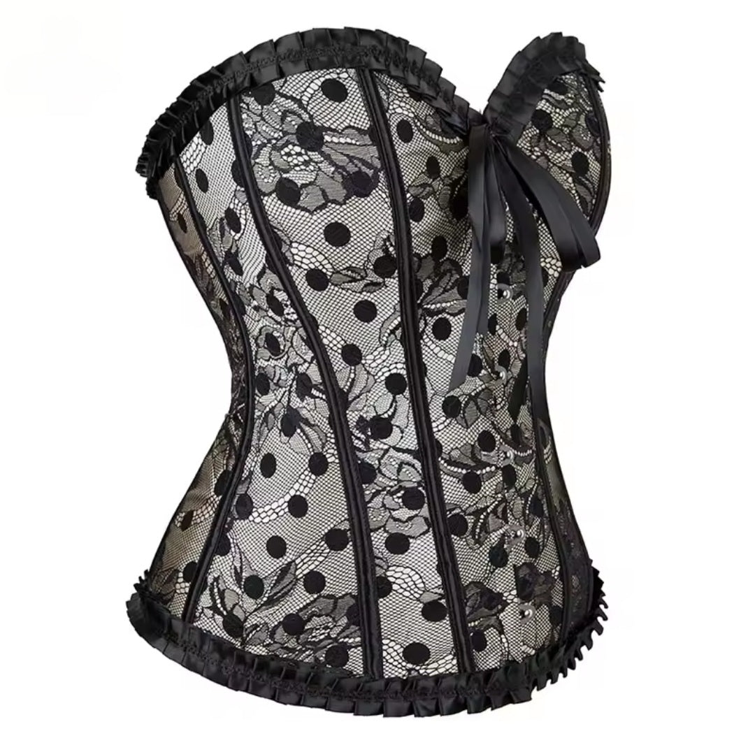 Ribbon Floral Corset