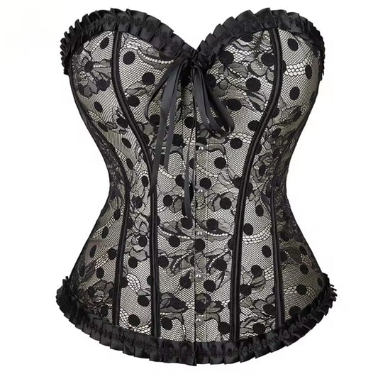 Ribbon Floral Corset
