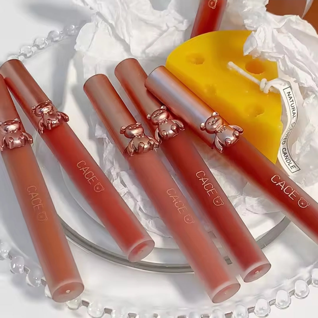 Cace Bear Capped Lip Gloss 5 PCS