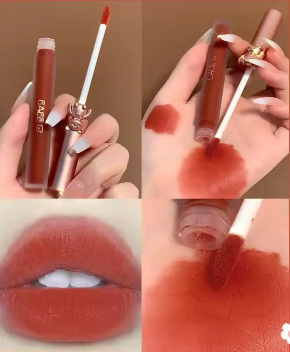 Cace Bear Capped Lip Gloss 5 PCS