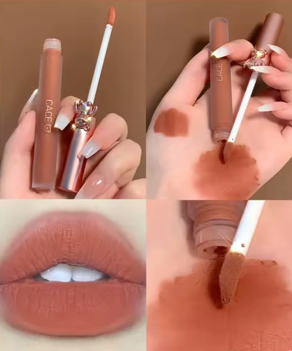 Cace Bear Capped Lip Gloss 5 PCS