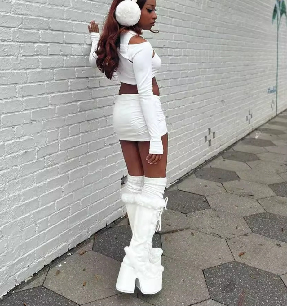 Dolly Léo Platformed Winter Boots