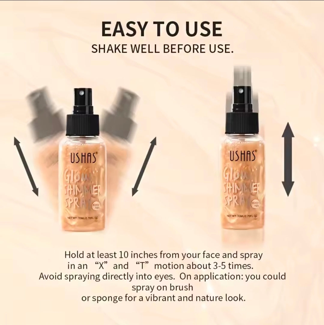Ushas Élan Shimmer Spray