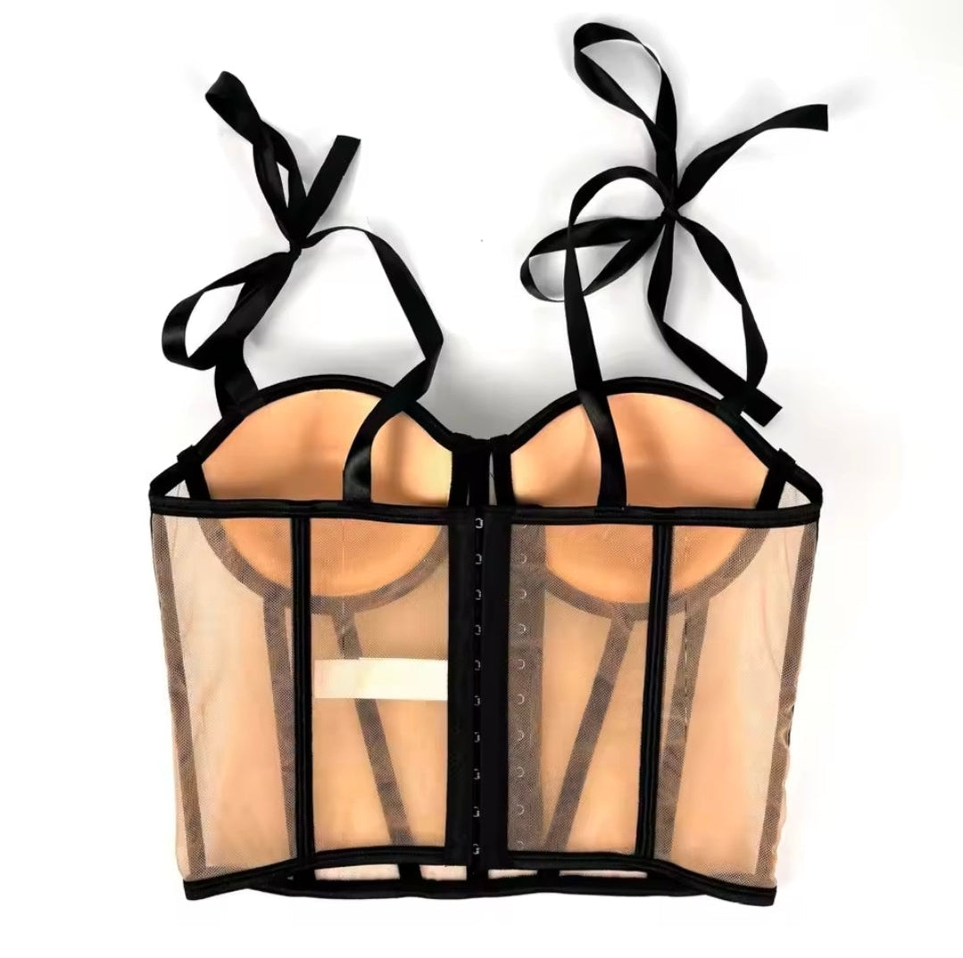 Lovely Lace Corset Top