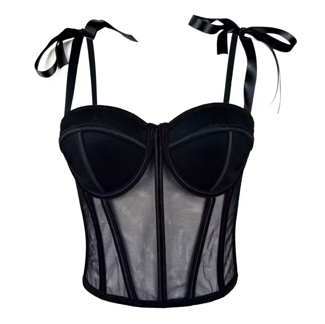 Lovely Lace Corset Top