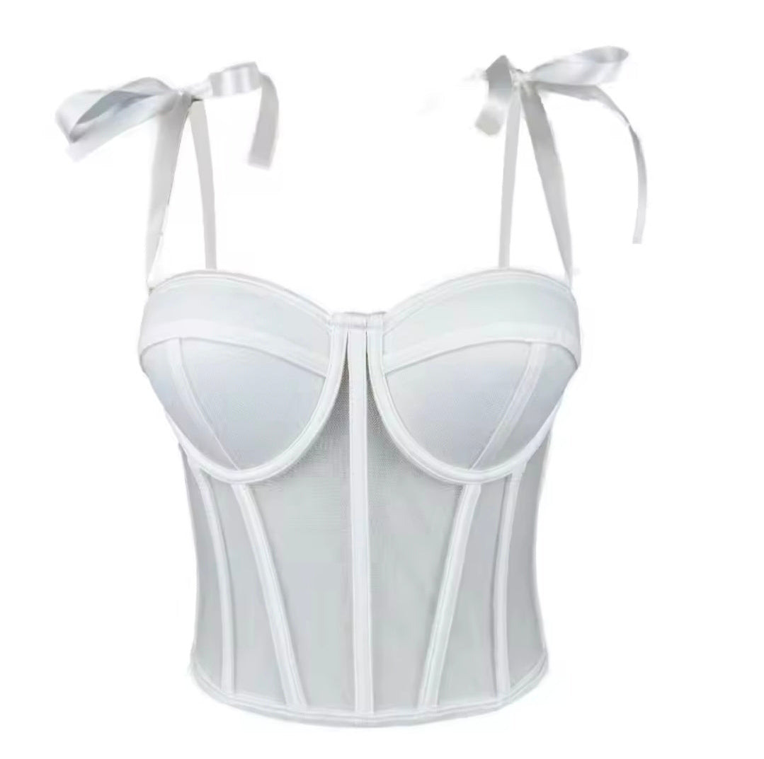 Lovely Lace Corset Top