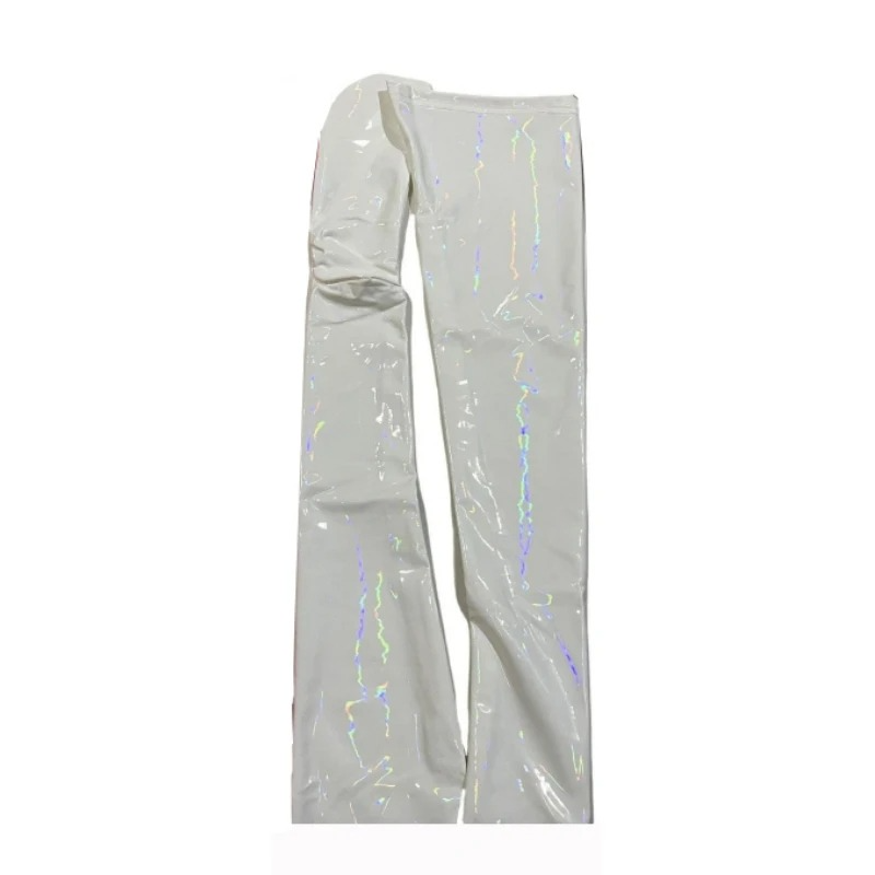 Gothic Cat Leather Stockings