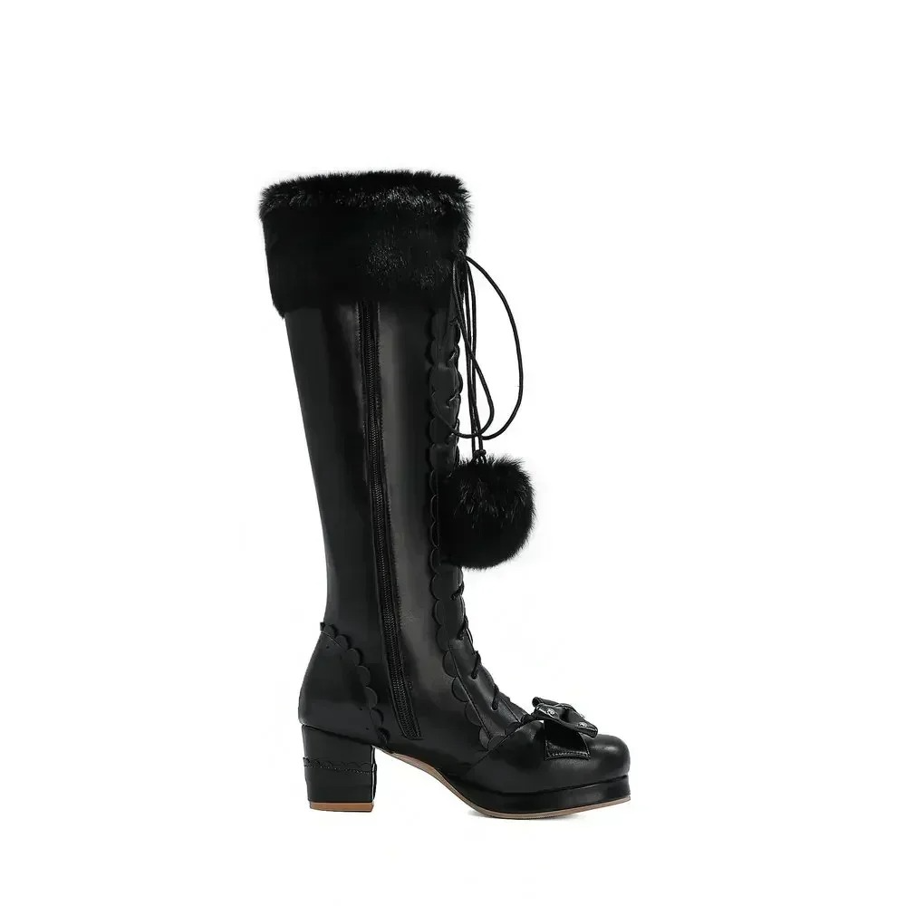 Lolita Heeled Winter Boots