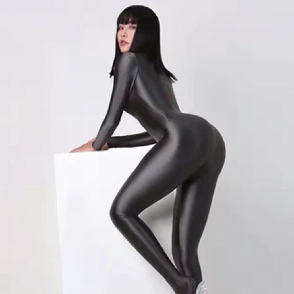 Full-Body Gloss Catsuit