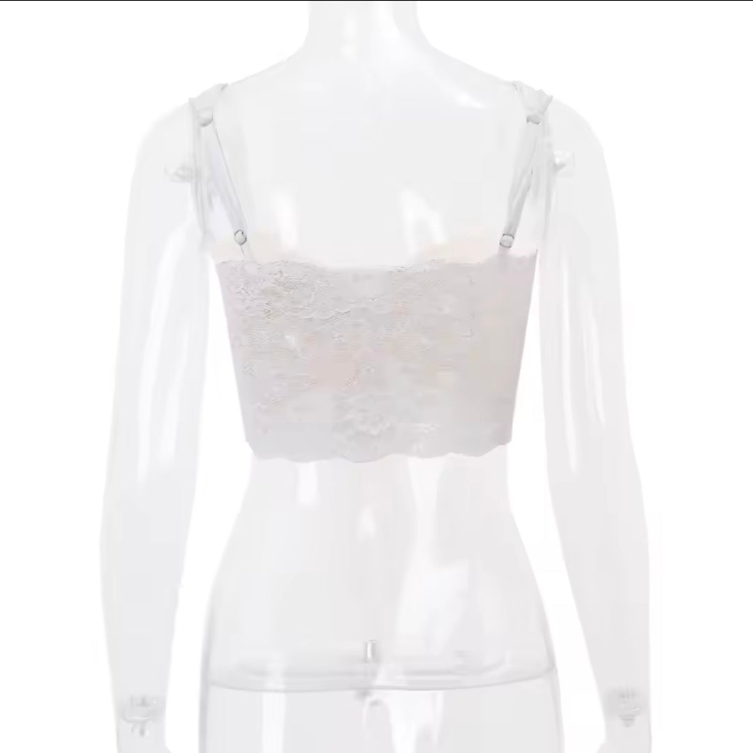 Elegant Sheer Lace Top