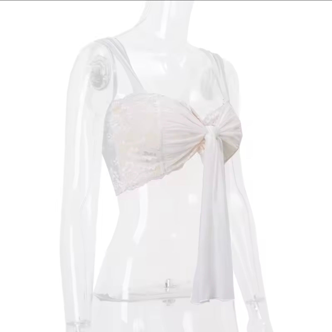 Elegant Sheer Lace Top