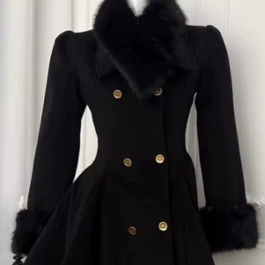 Vixen Black Winter Coat